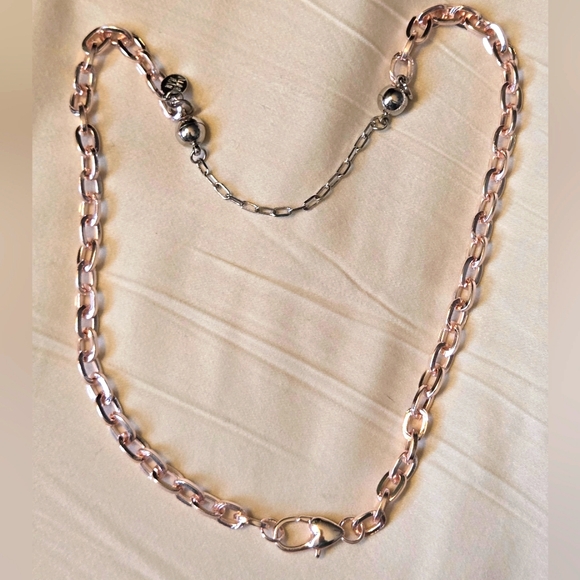 By Alexa Ray NWOT Metallic Coconut Necklace - Picture 3 of 9